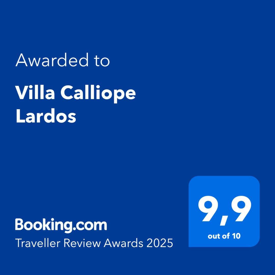 Villa Calliope Lardos Extérieur photo